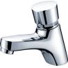 Buy cheap Polished Chrome Self Closing Faucet Brass Mixer Taps with CE , 0.05MPa - 0.9MPa from wholesalers