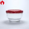 Buy cheap Customized Glass Bowl Container With Metal Cover from wholesalers