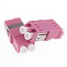 Buy cheap Ethernet Network Fiber Optic Adapter , LC Duplex Adapter Green / Blue Color from wholesalers
