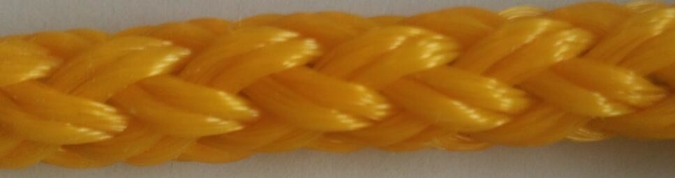 Resists Oil Polypropylene Hollow Braided Rope Rot Proof