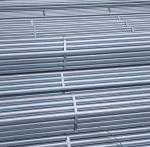 Q215 Q235 Galvanized Round Sheet Metal Pipe H8 H9 Furniture Spangle ASTM A526