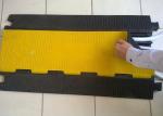 Buy cheap Flexible Rubber 3 Channel Cable 7 Kg Driveway Speed Bumps from wholesalers