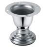 Buy cheap 80mm high furniture hardware iron metal trumpet shaped sofa feet cabinet feet SL-264 from wholesalers