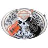 Buy cheap Zinc Alloy / Pewter Custom Made Buckles / Mirosoft Belt Buckle with Antique Nickel Plating for Awards from wholesalers