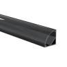 Buy cheap Black Corner LED Profile 16MM x 16MM Aluminum Alloy Material For LED Strip from wholesalers