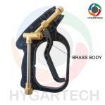 Brass High Pressure Washing Gun With Extra Long Extension Tube For Road Cleaning