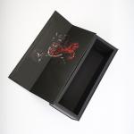 greyboard Wine Bottle Gift Box Luxury Flat Pack Paper Packaging
