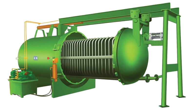Horizontal Pressure Leaf Filter for Edible Oil and Beverage Industry Top- Filtration