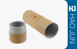 Brown Kraft Cardboard Cylinder Tubes For Glass Bottle Shipping , Eco Friendly