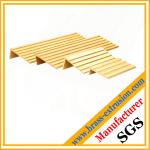 metal parts extrusion profile copper brass material