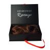 Buy cheap Custom Hair Extension Paper Box Glitter Paper Portable With Satin Lining from wholesalers