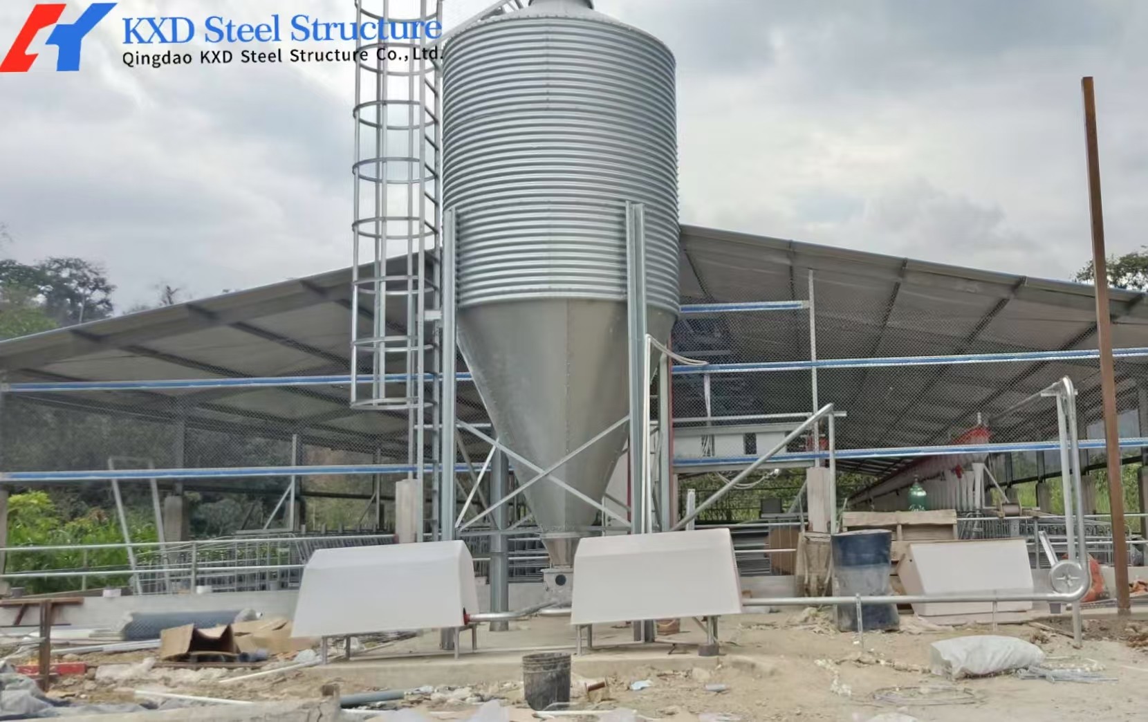 Farming Animal Husbandry Greenhouse Chicken Greenhouse Poultry Breeding Greenhouse For Chicken