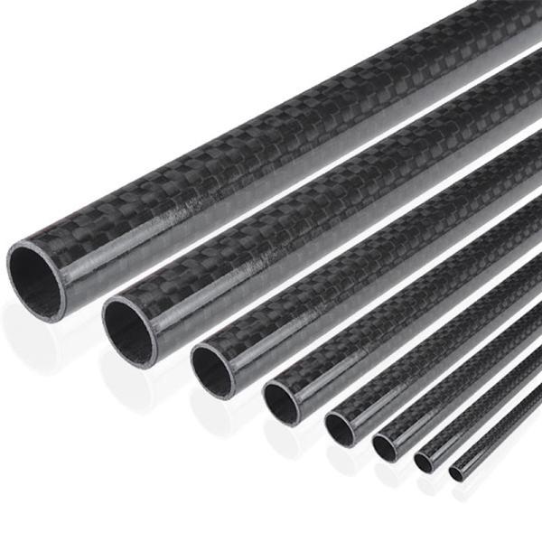 Buy cheap Anti Ultraviolet Radiation Carbon Fiber Tube Roll Wrapped High Strength from wholesalers