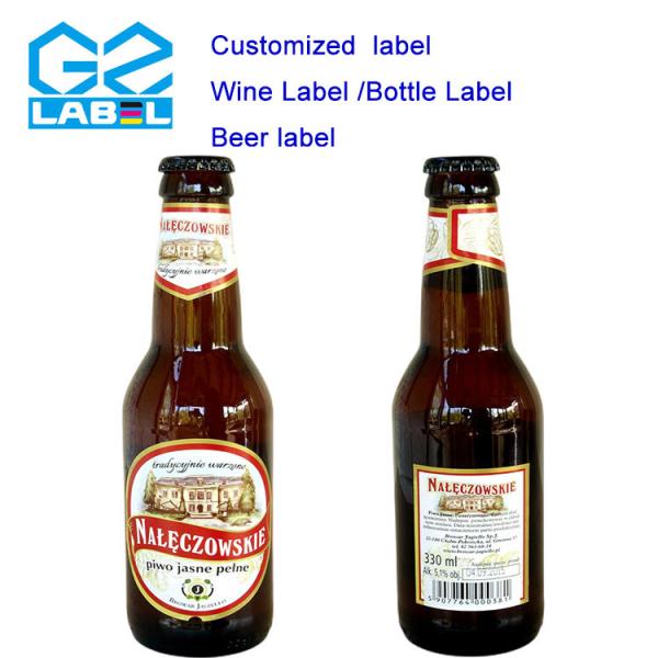 Buy cheap OEM / ODM Sticker Label BEER Labels stickers from wholesalers