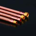 Buy cheap Water Tank Toilet Water Heater Hose Copper Corrugated Hose Pipe 10Bar 150PSI from wholesalers