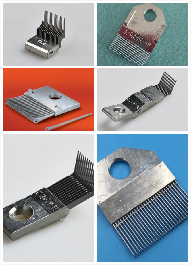 Warp Knitting Machine Spare Parts Karlmayer Guide Needle Metal Gauge Block Yarn Needle 1" 2"
