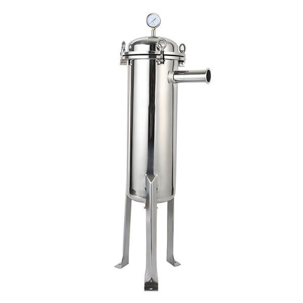 Buy cheap Stainless Steel Vertical Style Industrial Flowline Bag Filter Housing Waste Water Treatment Equipment from wholesalers