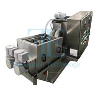 Buy cheap Industrial Screw Press Sludge Dewatering Machine SUS304 Screw Filter Press product