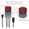 Buy cheap Hygger Saltwater Tank Titanium Tube Submersible Pinpoint Aquarium Heater with Digital Thermostat, IC Temp Controller 50- from wholesalers