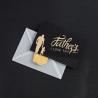 Buy cheap High Grade Touch Birthday Black 250gsm Bronzed Greeting Card With Envelope from wholesalers