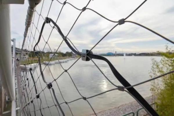 Buy cheap Anti Drop 304 Stainless Steel Rope Mesh 30*30 Rope Net Fence from wholesalers