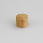24mm 28mm Bamboo Screw Cap For Cosmetic bottle Disc Top Closures Cream Bottle