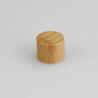 Buy cheap 24mm 28mm Bamboo Screw Cap For Cosmetic bottle Disc Top Closures Cream Bottle Cap from wholesalers