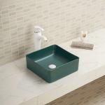 Reusable Counter Top Bathroom Sink Square Type Not Deformed Wash Basin