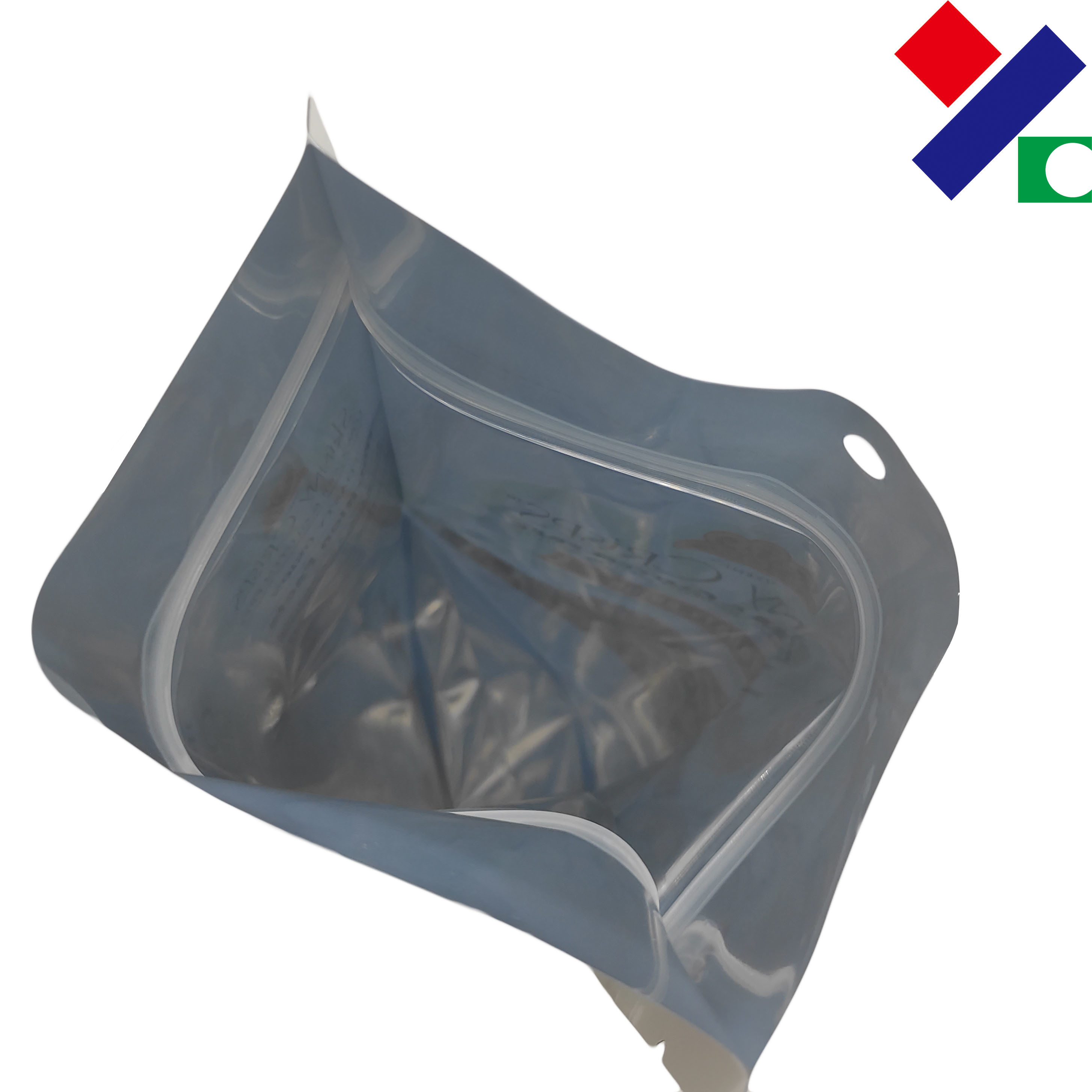 Digital Printing Stand Up Zipper Pouch 10 Colors MBOPP Moisture Barrier For Snack Packing