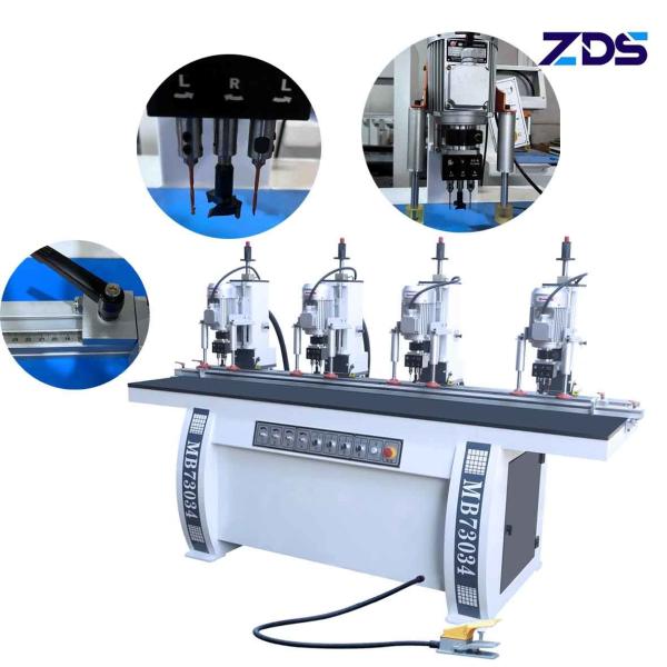 Buy cheap 2840rpm Multi Spindle Drilling Machine Cabinet Hinge Boring Machine For Wood Work from wholesalers