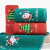 Buy cheap Christmas Embroidered Hand Towel Set 100% Cotton Bath Towels in Gift Box for Everyone from wholesalers