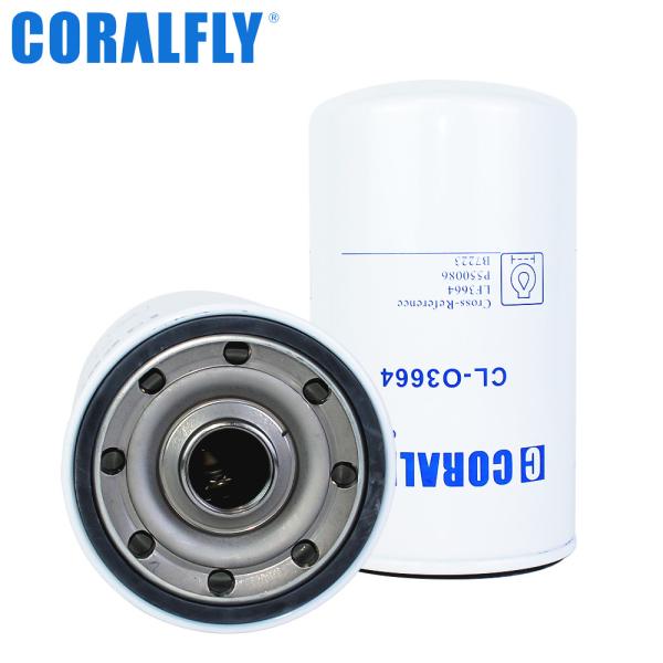 Buy cheap Coralfly Construction Machinery Oil Filter LF3664 P550086 B7223 For Fleetguard from wholesalers