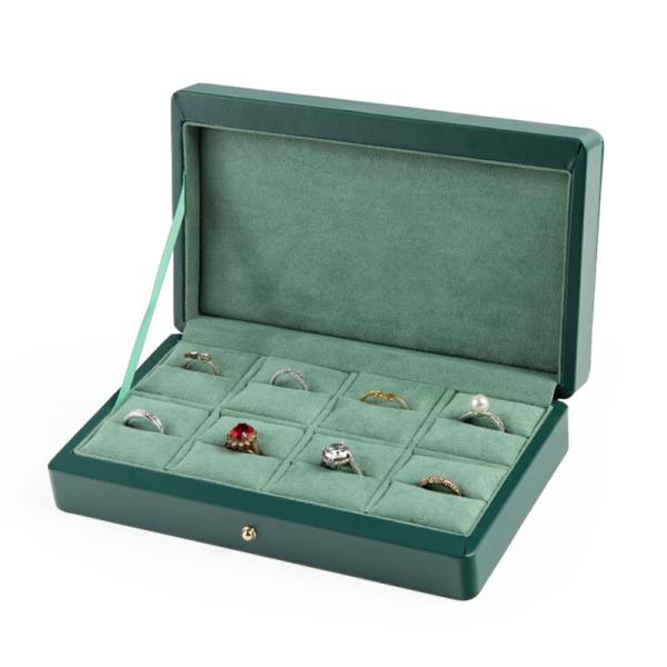 Buy cheap MDF Leather Gift Box Charm Bracelet Storage Nickel Free Large Capacity from wholesalers