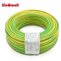 Buy cheap Copper Conductor Stranded Electric Wire Cable , Green Yellow Ground Wire 100 m / product