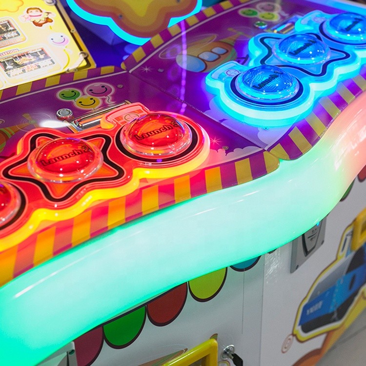 Crazy Toy City Coin Pusher Arcade Redemption Game Machine For Amusement Park