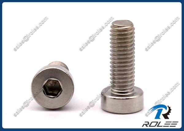 Buy cheap 18-8/304/316 Stainless Steel Low Profile Socket Head Cap Screws from wholesalers
