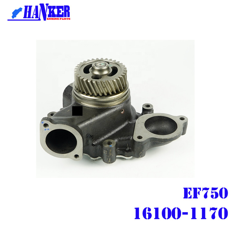 Excavator 16100-2955 Japanese Truck Water Pump For Hino EF750 Engine