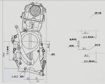Three motorcycles, ATV Oil-cooled 4-valve Engine T160 LF1P60FMk Engine
