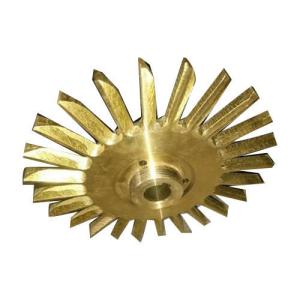 Wholesale High Quality Oxidation Coating CNC Brass Parts Self Priming Pump Impeller from china suppliers