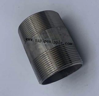 Buy cheap Anti Rust Stainless Steel Pipe Nipple Brush Polish Bright Surface from wholesalers