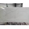 Buy cheap QS 5131 Standard White Quartz Bathroom Countertops Concrete White Color from wholesalers