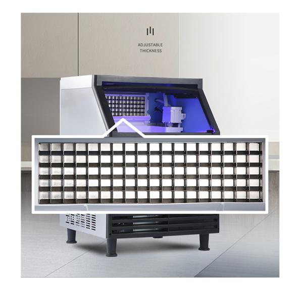 Quality SK-210P Vertical Ice Cube Machine Small Commercial Bar KTV Fast High Ice Storage for sale