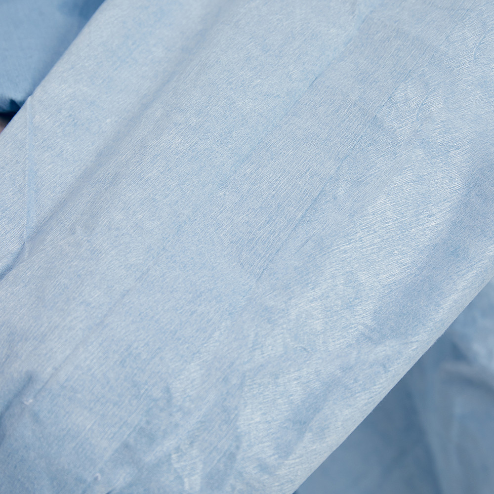 Disposable Medical Reinforced Fabric Surgical Gowns Standard Sterile For Hospital