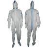 Buy cheap Anti Static 70g 170cm White Disposable Coveralls from wholesalers