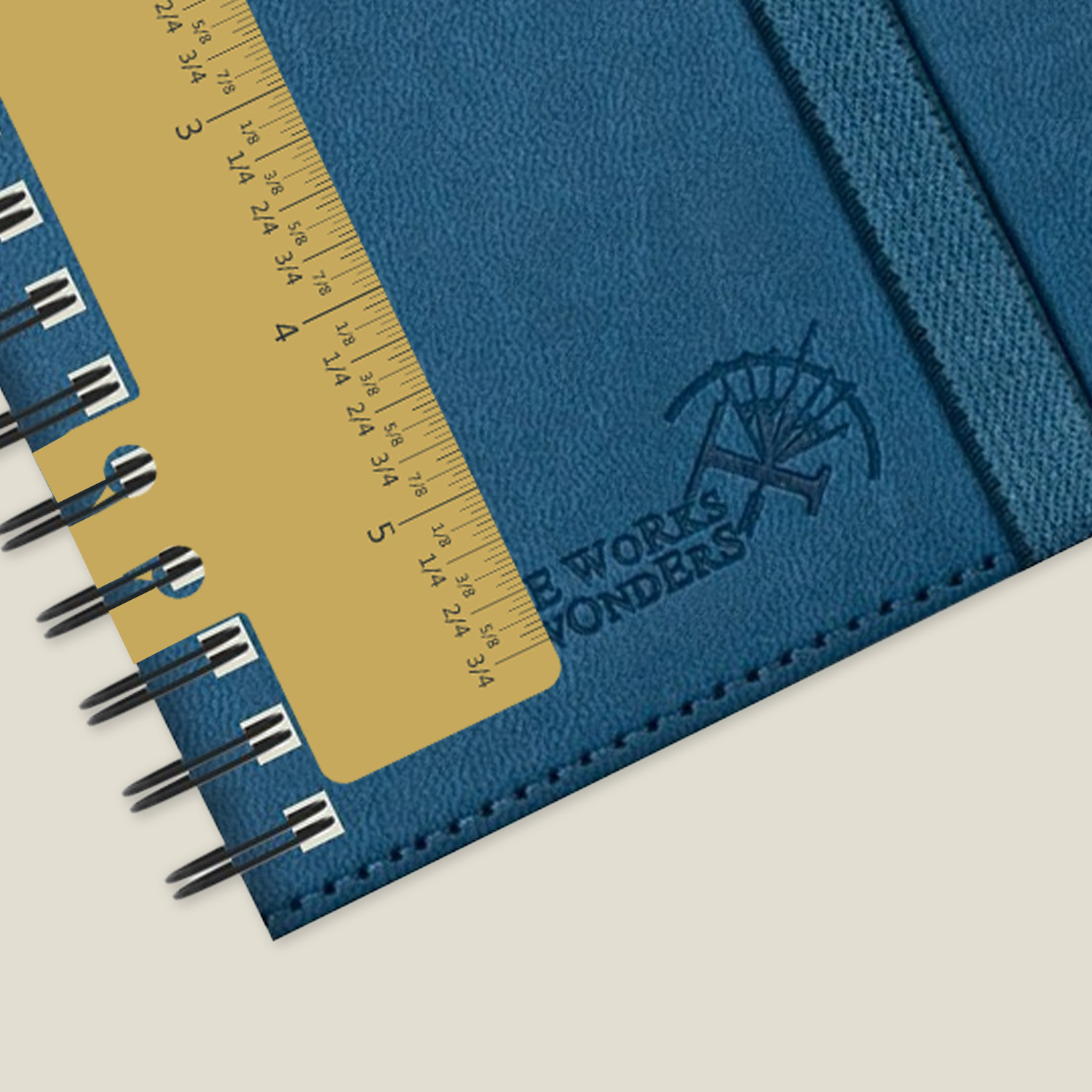 Night Blue 2023 Weekly Planner , Spiral Daily Weekly Planner FSC Paper Monochrome Pages