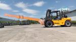 Fuel Fueled Counterbalance Diesel Powered Forklift Max Travelling Speed Full