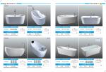 Contemporary Bathroom Tubs Soaking Bath Tub 1500mm-2200mm Length
