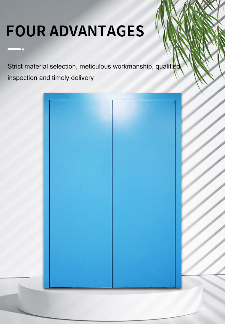 Stainless Steel Automatic Hospital Door With Customized Colors
