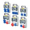 Buy cheap IP65 Waterproof Outdoor Electrical Socket Plastic Electric Box AC 380V - 400V from wholesalers