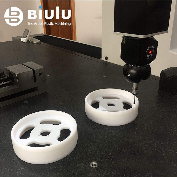 5 Axis CNC PTFE Machined Parts Cnc Machine Turning Service 0.01mm Tolerance